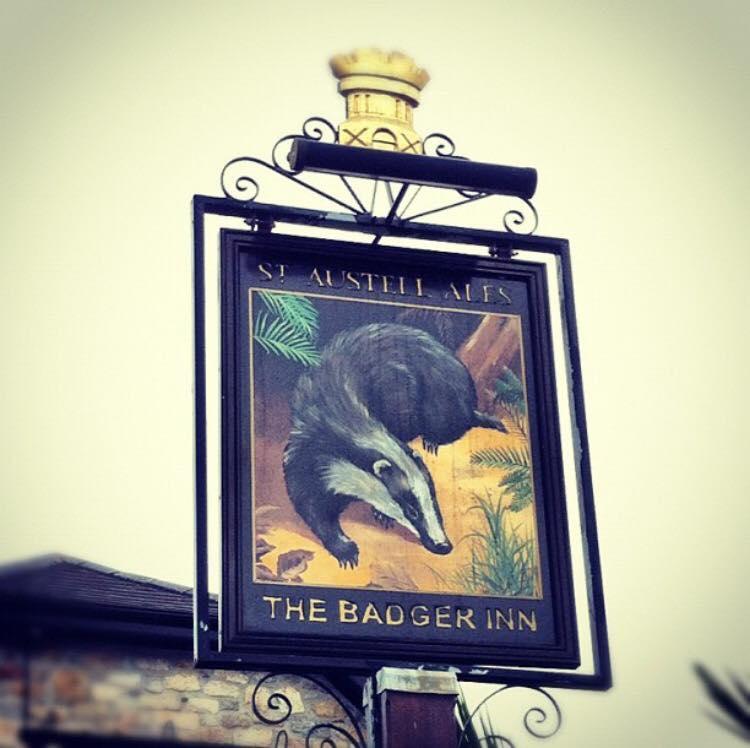 The Badger Inn Carbis Bay Exterior foto